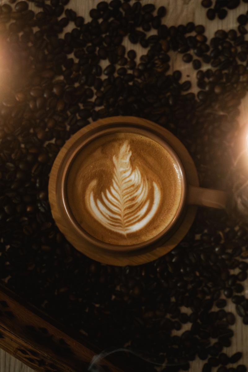 Sophisticated cup of premium coffee